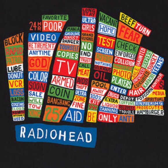 Radiohead Hail to the Thief Album T-Shirt - Retro Style Music Apparel 172 - Picture 2 of 5